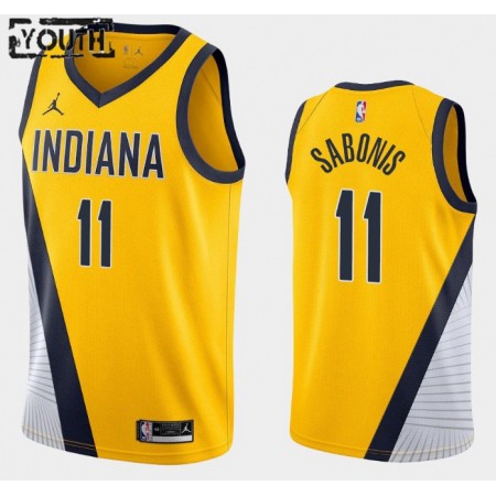 Maglia Indiana Pacers Domantas Sabonis 11 2020-21 Jordan Brand Statement Edition Swingman - Bambino